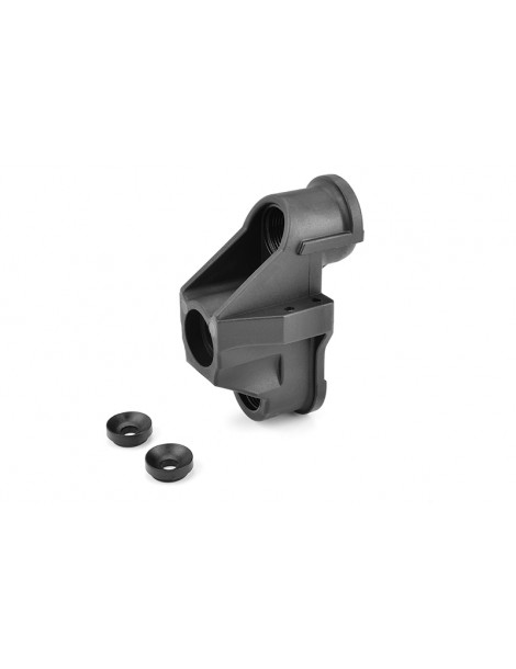 HD Steering Block - Wide - Pivot Ball Cup (2) - Front - Composite - 1 set