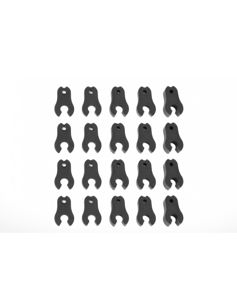 Caster Clips Set - 1 to 4.5mm - 1 Set