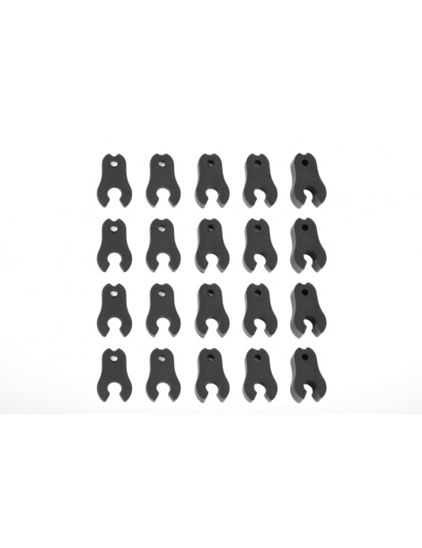 Caster Clips Set - 1 to 4.5mm - 1 Set
