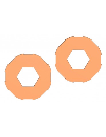 Slipper Clutch Pads - 2 Pcs
