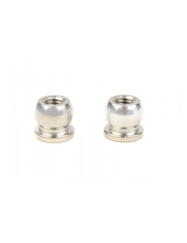 Threaded Ball - 6mm - Steel - 2 pcs