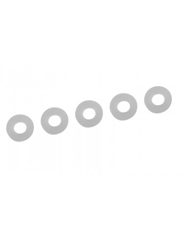 O-Ring - Silicone - 4x8mm - 5 pcs