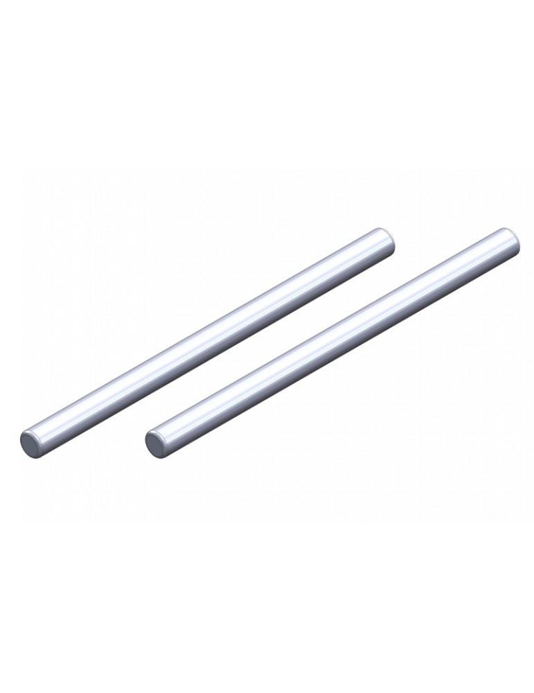 Suspension Arm Pivot Pin - Lower Inner - Front/Rear - 65mm - Steel - 2 pcs