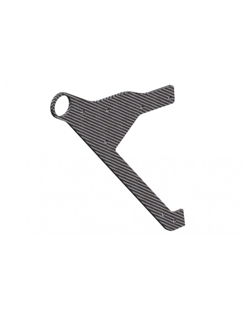 Wheelie Bar Plate - Graphite - 1 pc