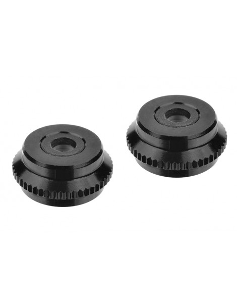 Shock Cap - Lower - Aluminum - 2 pcs