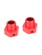 Wheel Hex Adapter - Wide RTR - Aluminum - 2 pcs