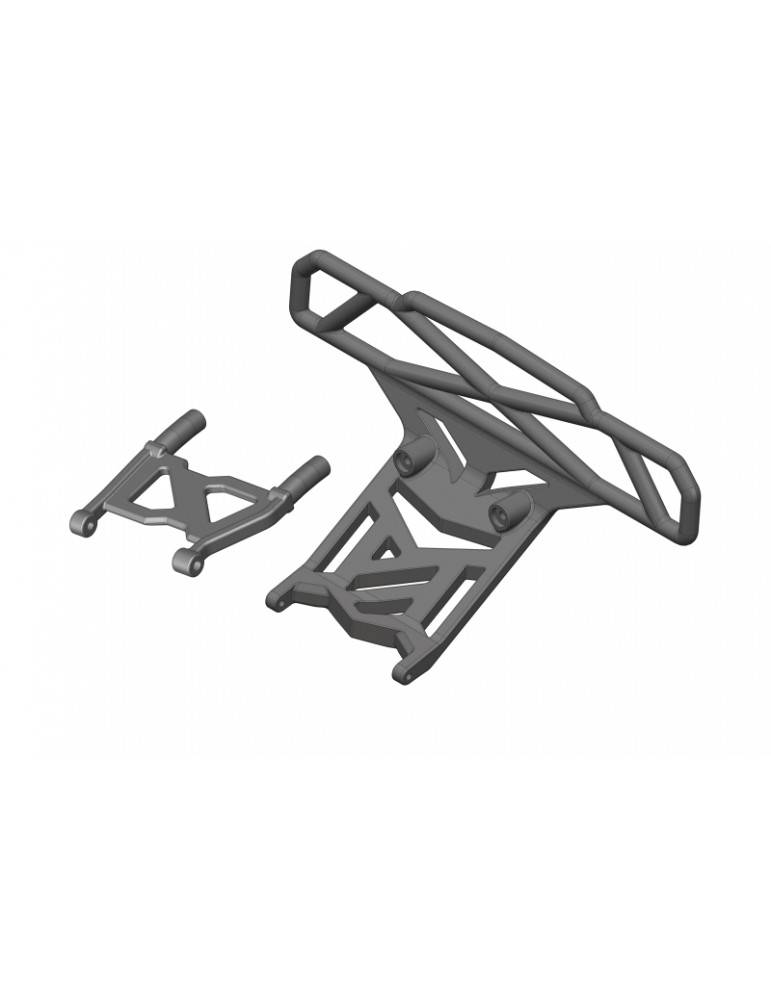 Bumper - Bull Bar Type - Rear - Composite
