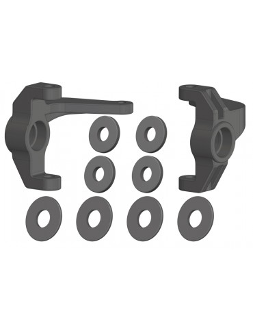 Steering Block - L/R - Composite - 1 Set