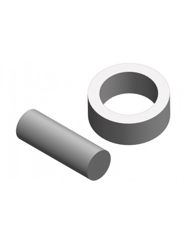 Stub Axle Pin - for slipper shaft - Steel