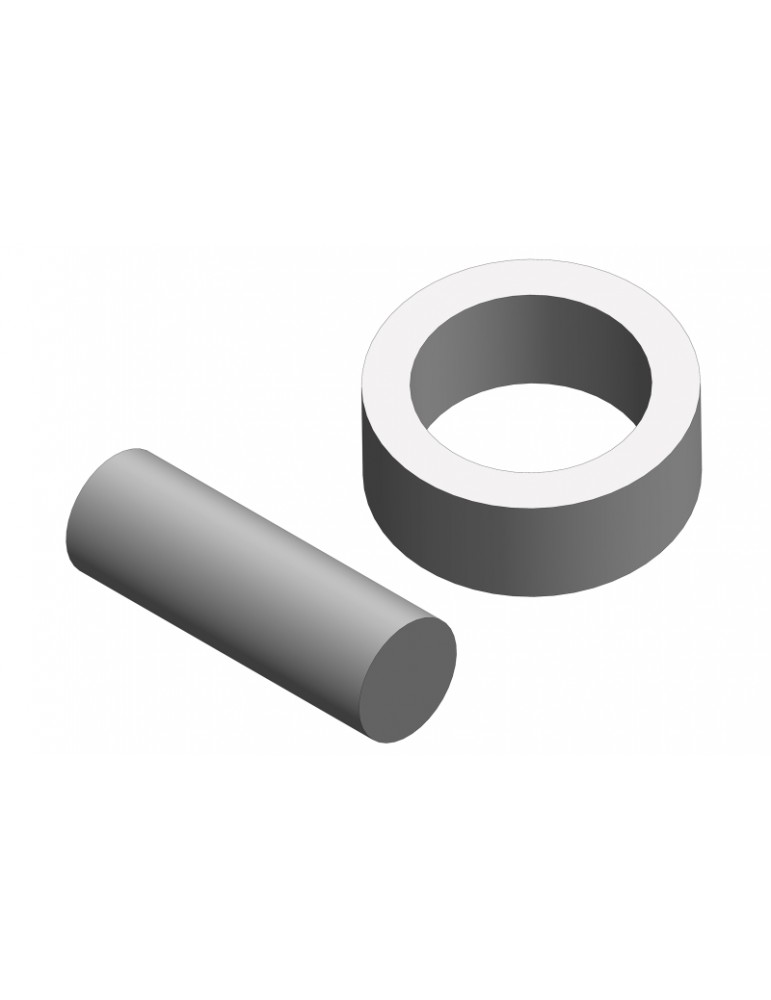 Stub Axle Pin - for slipper shaft - Steel