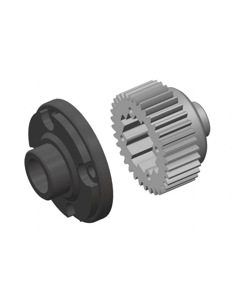 Diff Gear - Metal - Diff Gear Cover - Composite - 1 Set