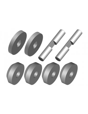 Planetary Diff Gears - Metal - 1 Set