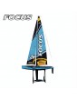 Joysway 8812V3B Focus V3 mėlyna 995 mm RC burinė jachta su stovu – CyborgShop