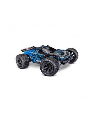 Traxxas Rustler 4x4 1:10 VX3 RTR blue