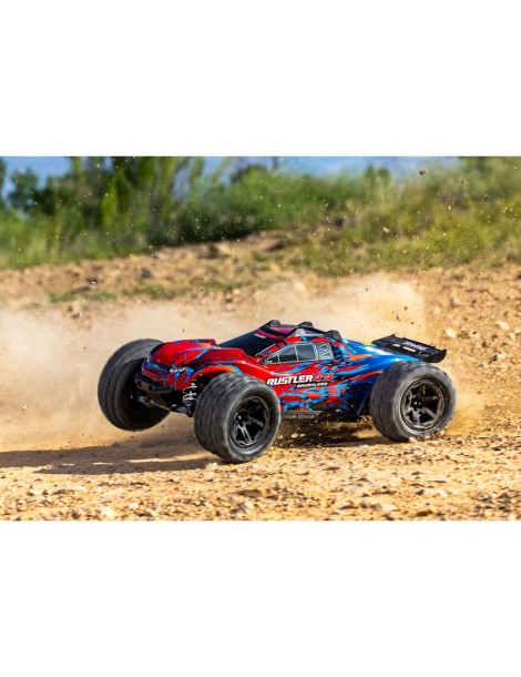Traxxas Rustler 4x4 1:10 VX3 RTR blue
