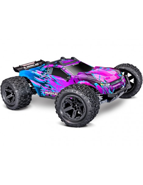 Traxxas Rustler 4x4 1:10 VX3 RTR blue