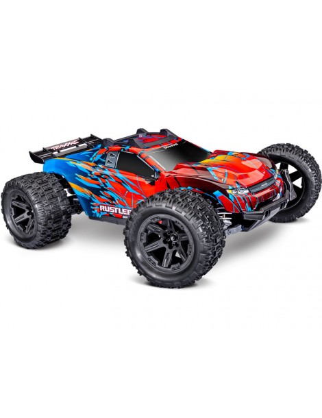 Traxxas Rustler 4x4 1:10 VX3 RTR blue