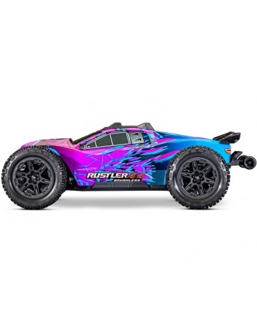 Traxxas Rustler 4x4 1:10 VX3 RTR blue