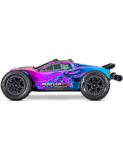 Traxxas Rustler 4x4 1:10 VX3 RTR blue