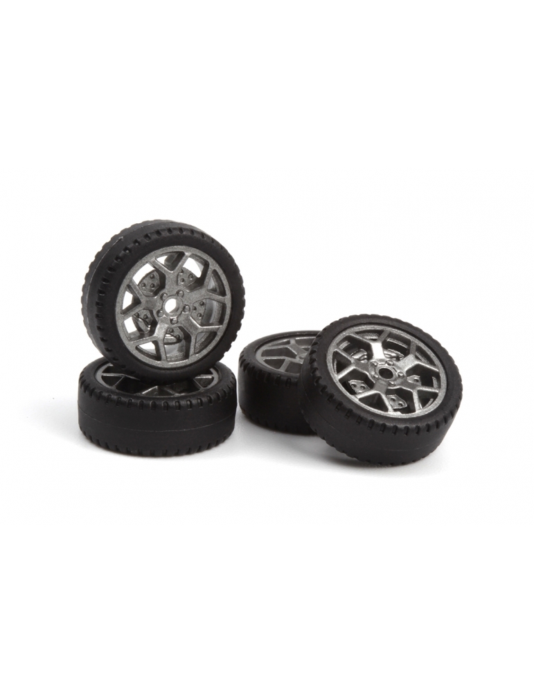 Blackzon 548142 MYTE 1:43 surinkti drifto ratai su padangomis, 4 vnt. – CyborgShop