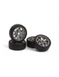 Blackzon 548142 MYTE 1:43 surinkti drifto ratai su padangomis, 4 vnt. – CyborgShop