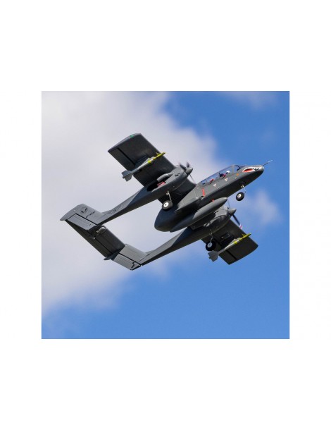 E-flite Micro OV-10 Bronco 645mm BNF Basic with AS3X and SAFE Select