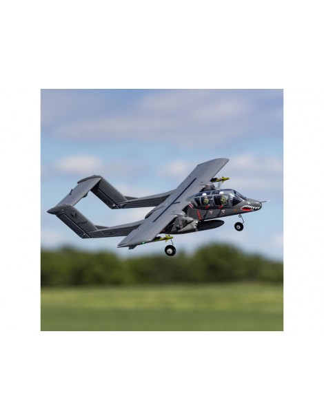 E-flite Micro OV-10 Bronco 645mm BNF Basic with AS3X and SAFE Select