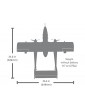 E-flite Micro OV-10 Bronco 645mm BNF Basic with AS3X and SAFE Select