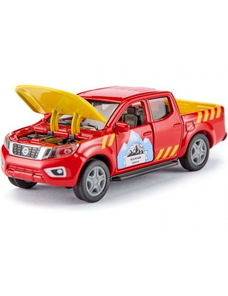 SIKU Super - Nissan Navara with Helicopter 1:50