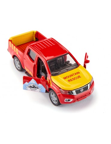 SIKU Super - Nissan Navara with Helicopter 1:50
