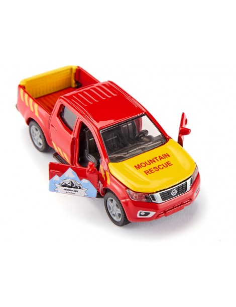 SIKU Super - Nissan Navara with Helicopter 1:50