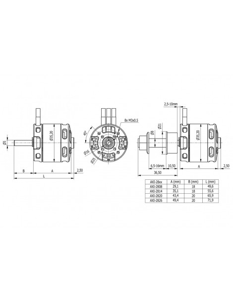 AXI 2826/8 V3 Brushless