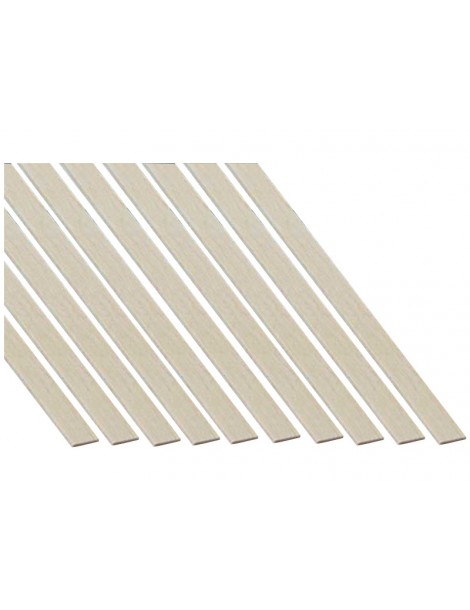 Linden strips 1x10mm natural (10)