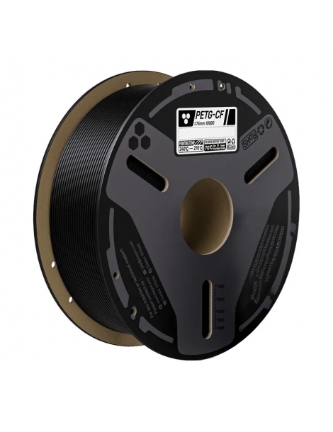 ELEGOO 50.203.0648 juodas PETG-CF filamentas 0,5 kg - CyborgShop