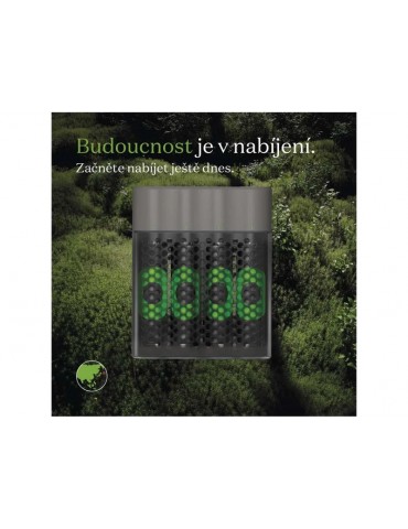 GP ReCyko B50457 M452 USB įkroviklis su 4 AA 2600 mAh elementais - CyborgShop