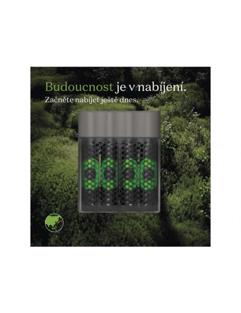 GP ReCyko B50457 M452 USB įkroviklis su 4 AA 2600 mAh elementais - CyborgShop