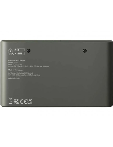 GP ECO USB Charger AA/AAA + 4x AA 2100mAh + 4x AAA 850mAh GP ReCyko