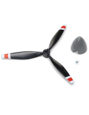 E-flite Prop CCW with Spinner: Micro OV-10 Bronco