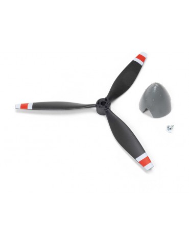 E-flite Prop CW with Spinner: Micro OV-10 Bronco