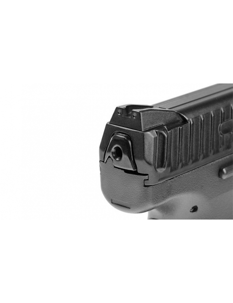 Umarex Heckler Koch VP9 spyruoklinė Airsoft replika su metaline spyna - CyborgShop