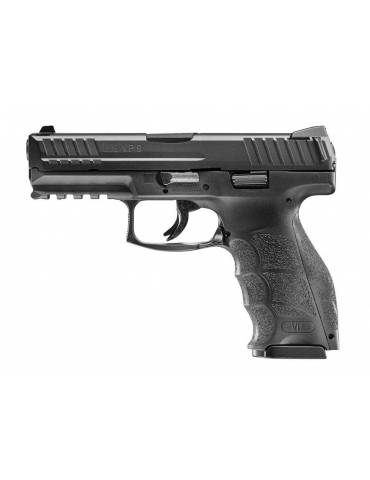 Umarex Heckler Koch VP9 spyruoklinė Airsoft replika su metaline spyna - CyborgShop