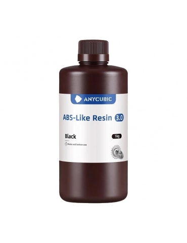 Anycubic ABS-Like Resin 3.0 juoda fotopolimerinė derva 1 kg - CyborgShop