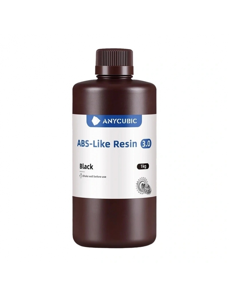 Anycubic ABS-Like Resin 3.0 juoda fotopolimerinė derva 1 kg - CyborgShop
