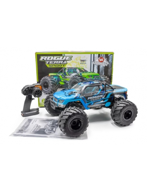 Hobbytech Rogue Terra Sport mėlynas RC monster truck - CyborgShop