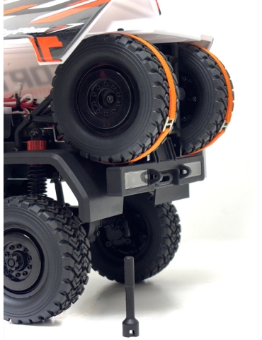 HobbyPlus DKR-4 Fortis HBP1810820-WH baltas 1:18 RC rally truck - CyborgShop