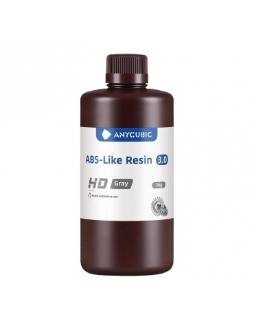 ANYCUBIC ABS-Like Resin 3.0 pilka 1 kg fotopolimerinė derva - CyborgShop