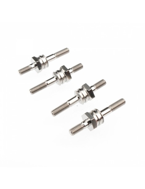 XB4 25 Titanium Upper Shock Mount Set