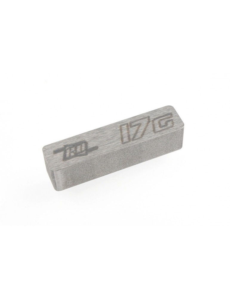 Tungsten Balance Weight 17g, 25x6x6mm