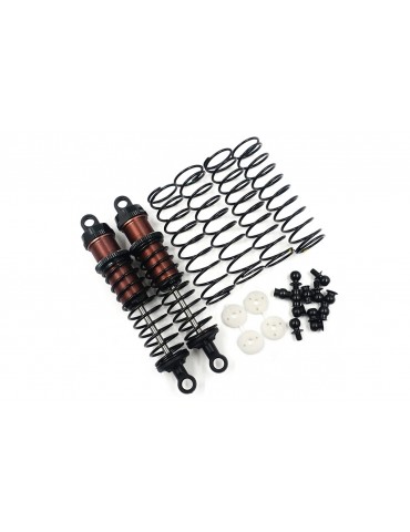 Aluminum Big Bore Go 90mm Damper 2pcs for 1/10 RC Off Road Car Black