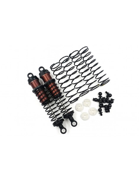 Aluminum Big Bore Go 90mm Damper 2pcs for 1/10 RC Off Road Car Black